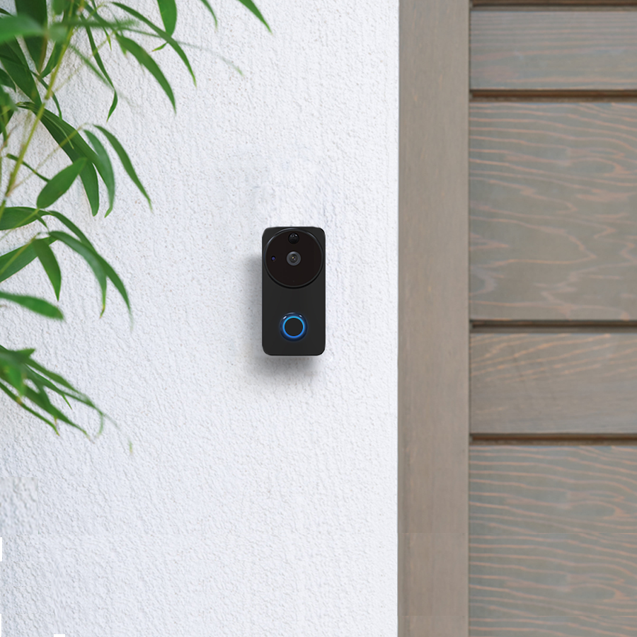 Erfenis bord Verlichten Doorguard draadloze slimme deurbel met camera | Smart Home Beveiliging