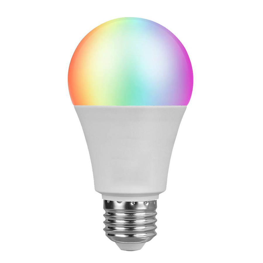 smart led slimme led lamp e27 kleur wit google home en ifttt smart home beveiliging