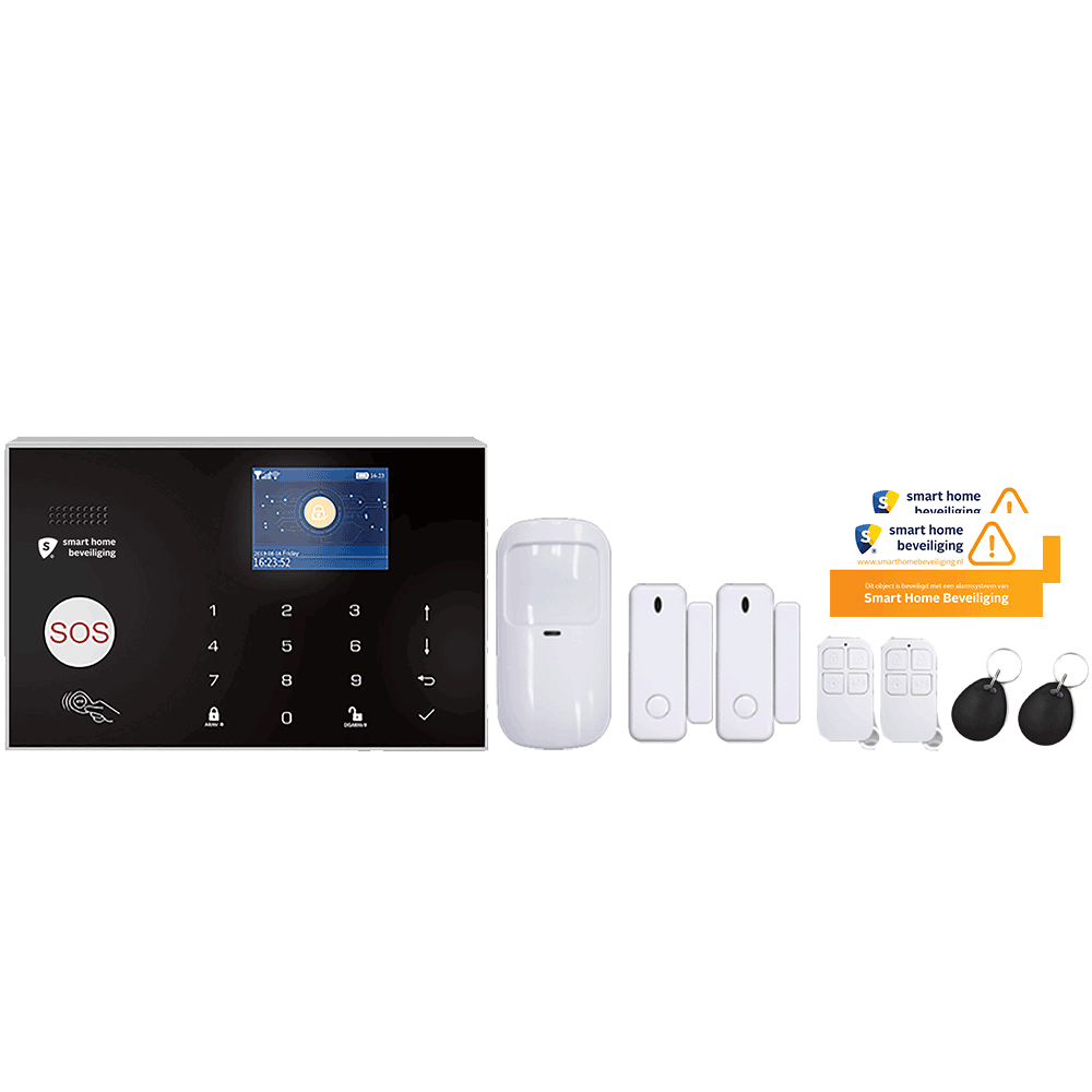 op tijd In de naam Benodigdheden Alarmhub GSM alarmsysteem met camera start | Smart Home Beveiliging